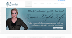 Desktop Screenshot of laserlightsc.com